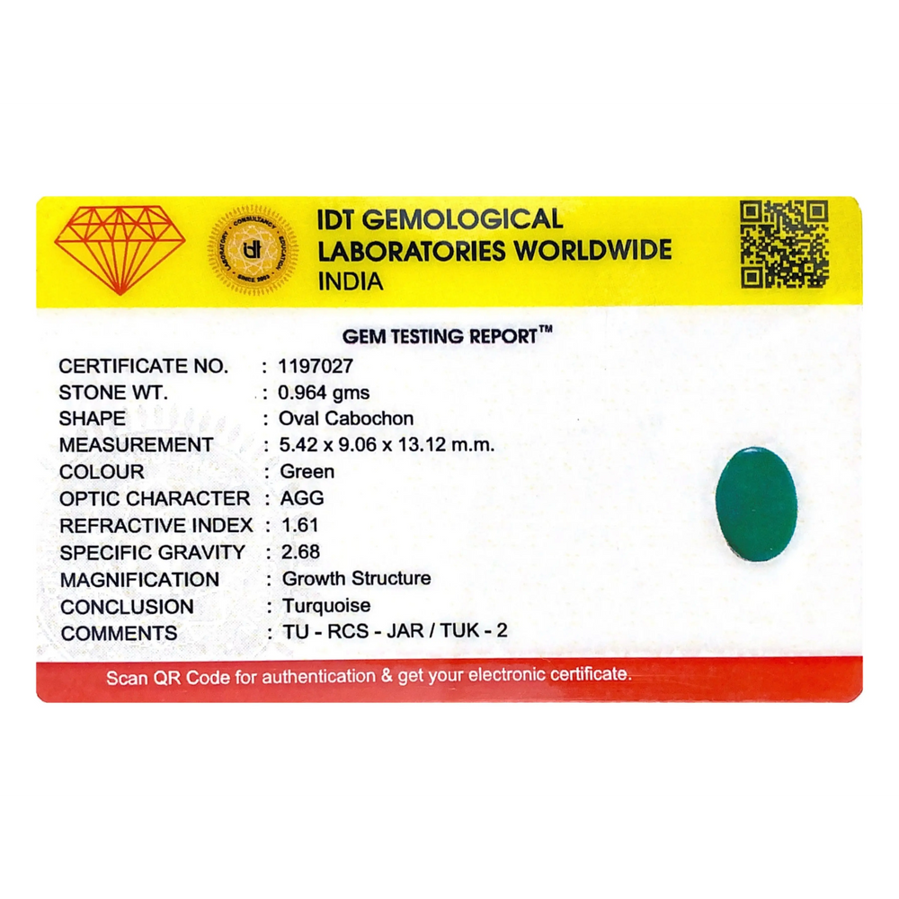 Turquoise - 4.82 Carat