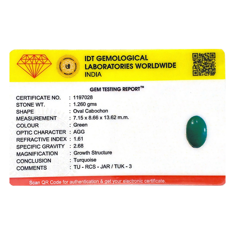 Turquoise - 6.3 Carat