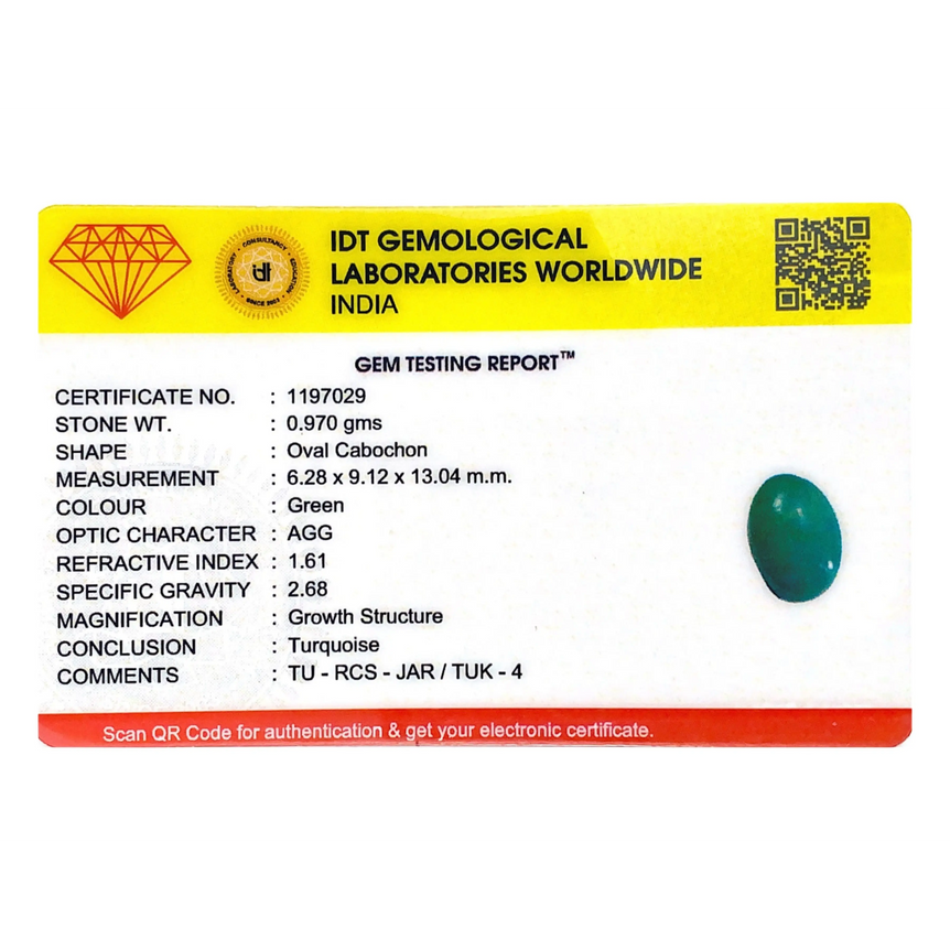 Turquoise - 4.85 Carat