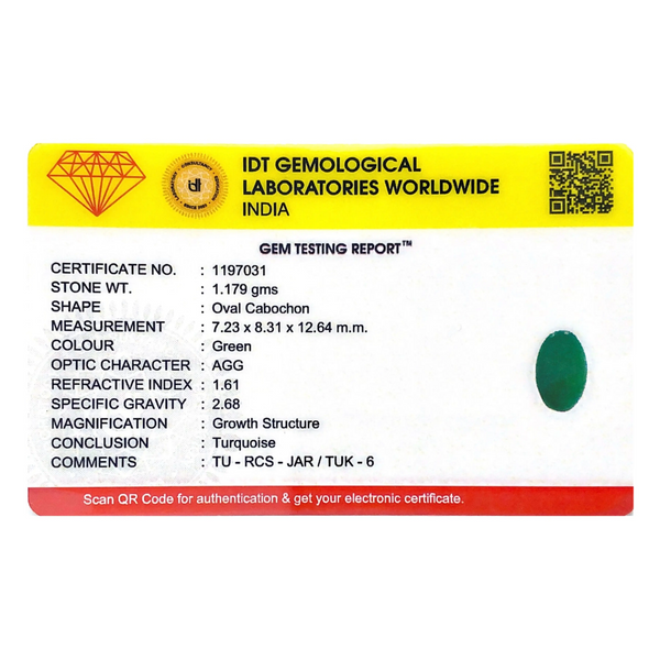 Turquoise - 5.9 Carat