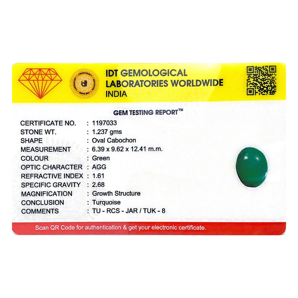Turquoise - 6.19 Carat