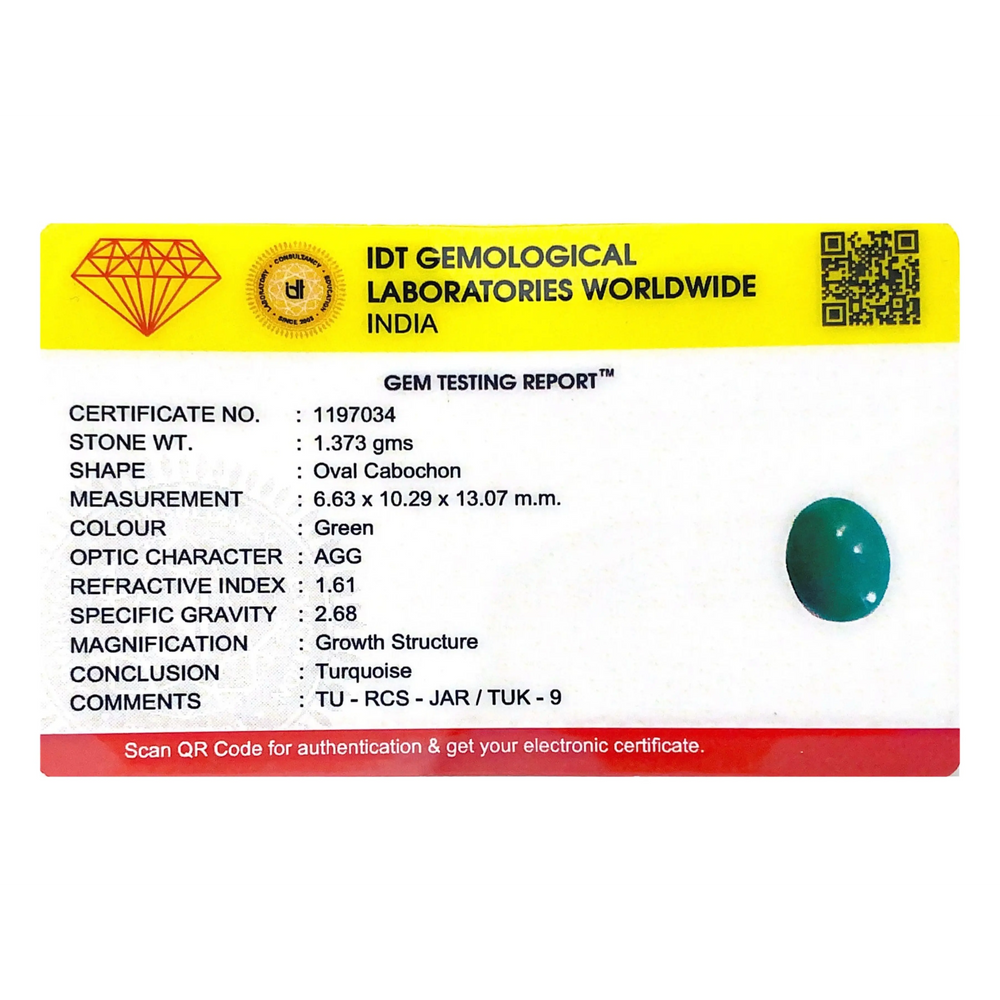 Turquoise - 6.87 Carat