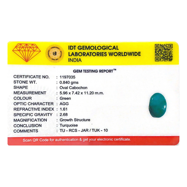 Turquoise - 4.2 Carat