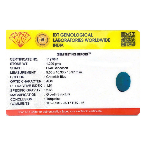 Turquoise - 6 Carat