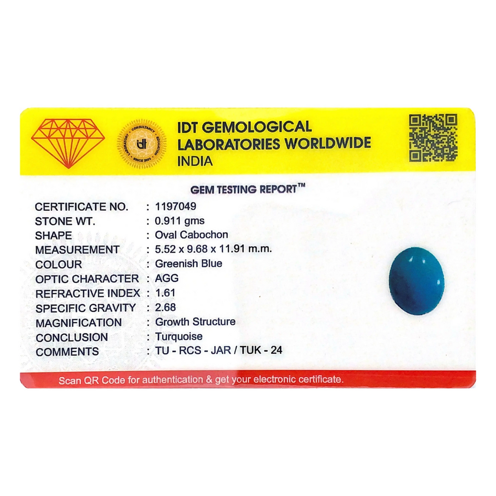 Turquoise - 4.56 Carat