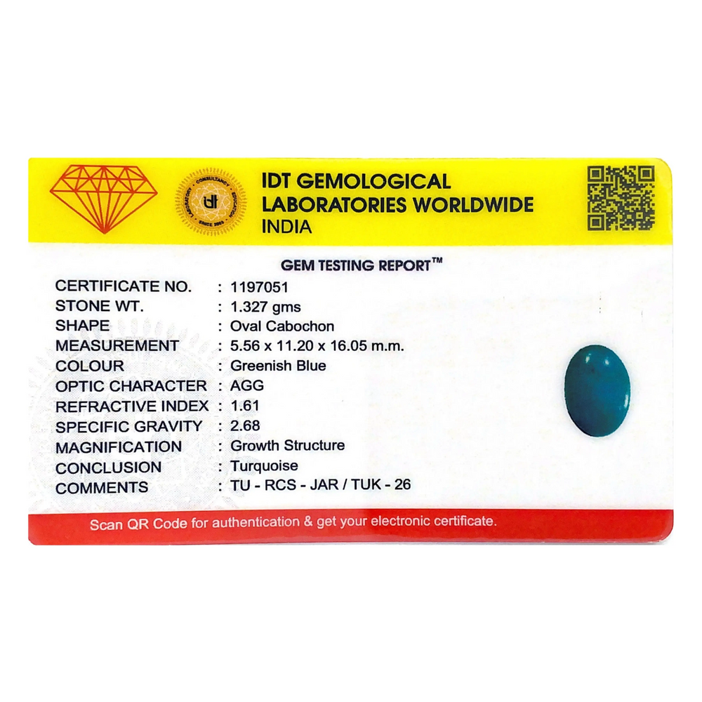 Turquoise - 6.64 Carat