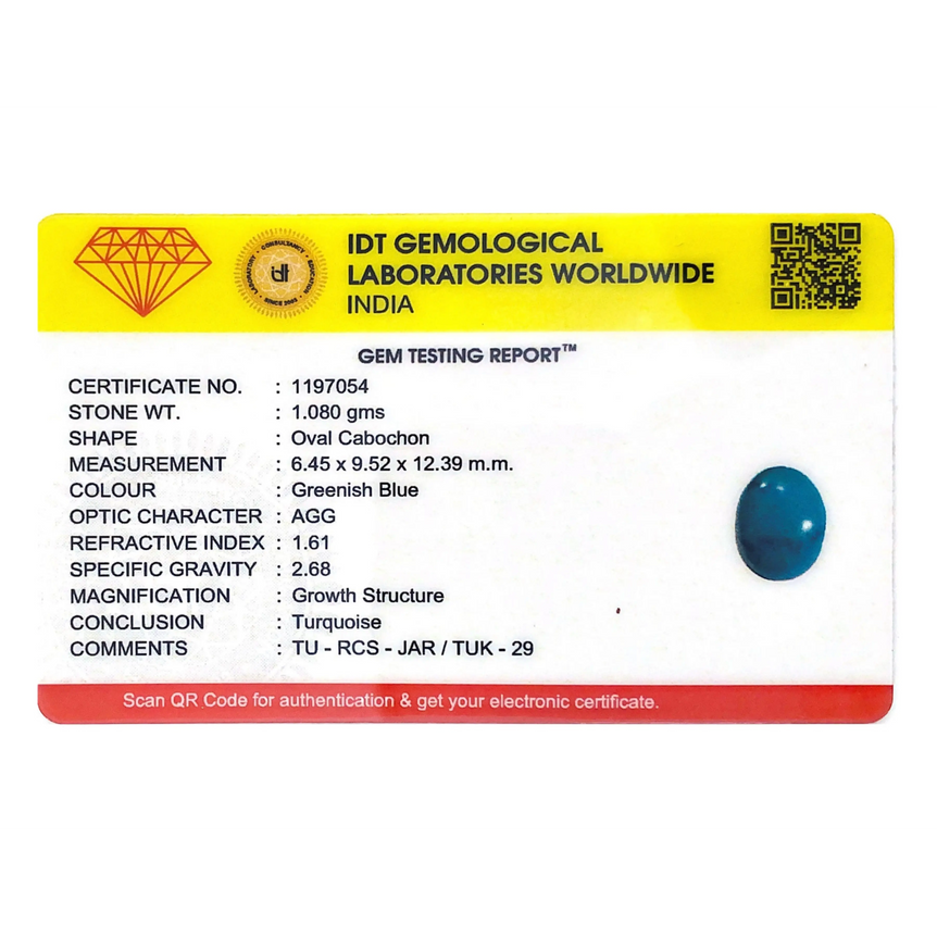 Turquoise - 5.4 Carat
