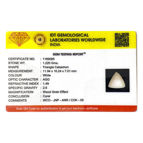 White Coral - 6.1 Carat