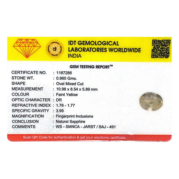 White Sapphire - 4.8 Carat