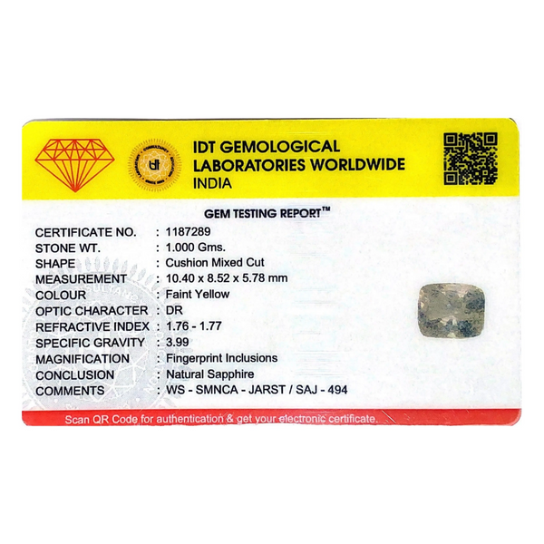 White Sapphire - 5 Carat