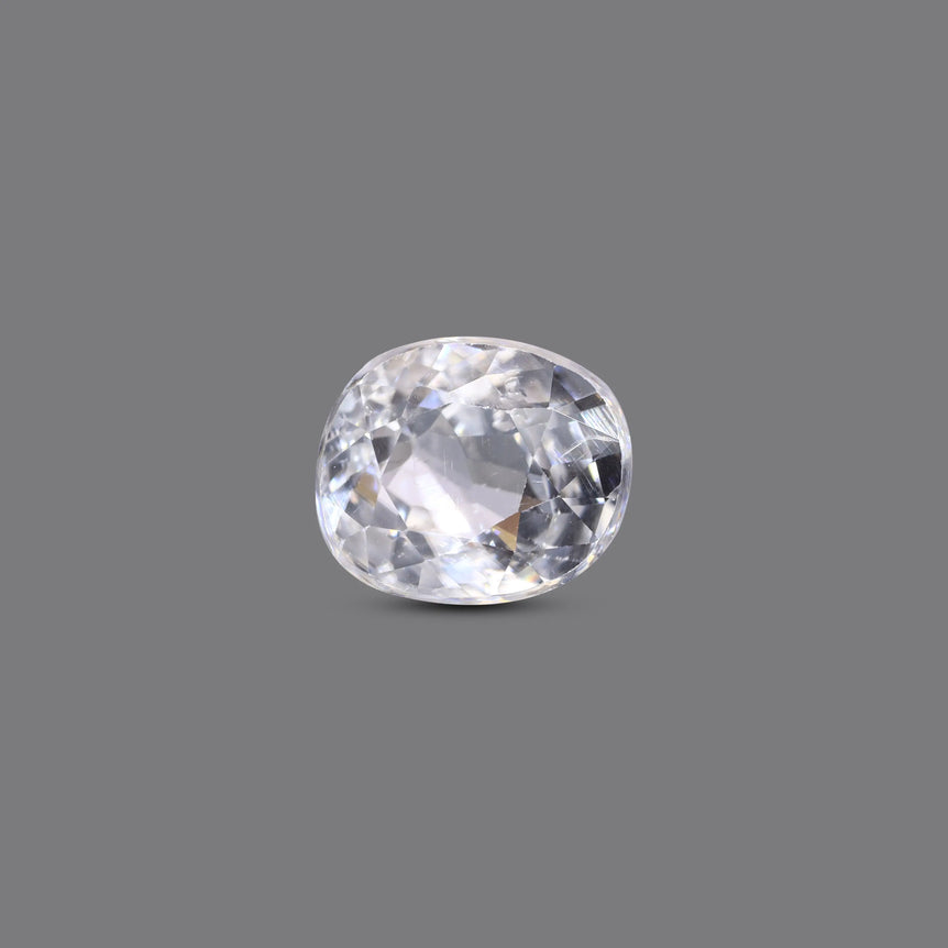 White Zircon (Jarkan) - 4.65 Carat - Pramogh