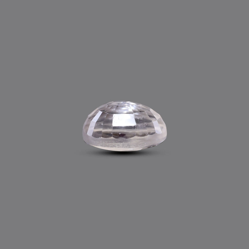 Natural White Zircon - 7.2 Carat - Pramogh