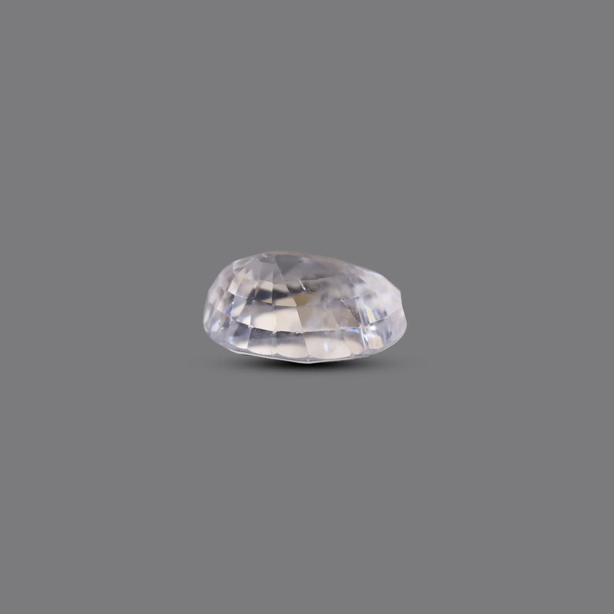 Natural White Zircon - 7.25 Carat - Pramogh