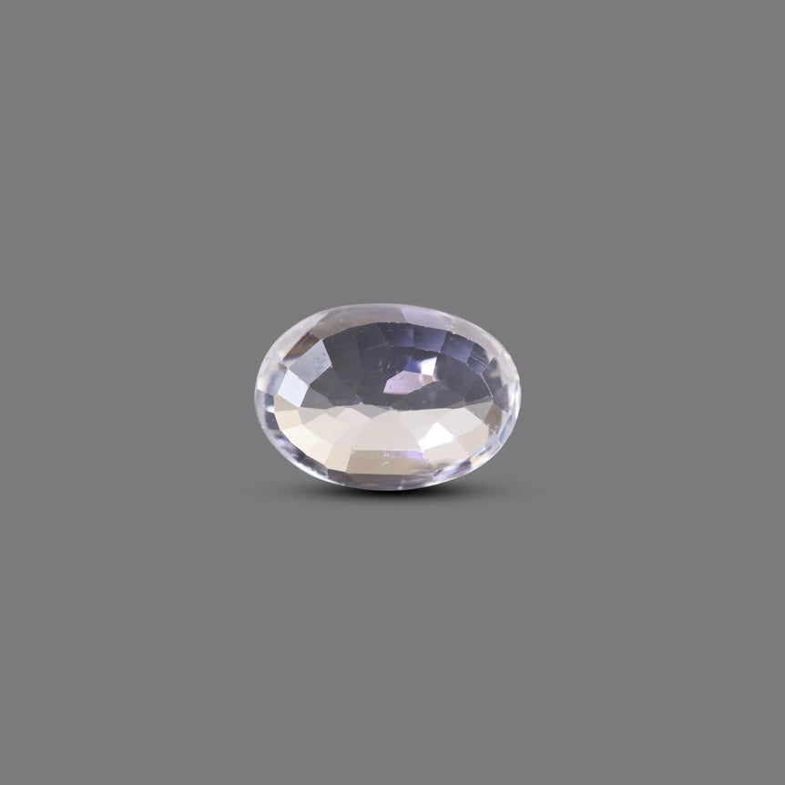 Natural White Zircon - 7.2 Carat - Pramogh