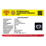 Natural White Zircon - 7.2 Carat - Pramogh