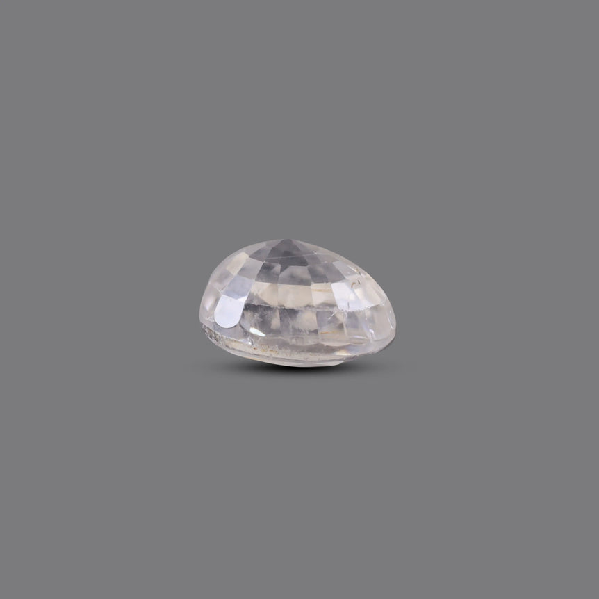 Natural White Zircon - 3.3 Carat - Pramogh