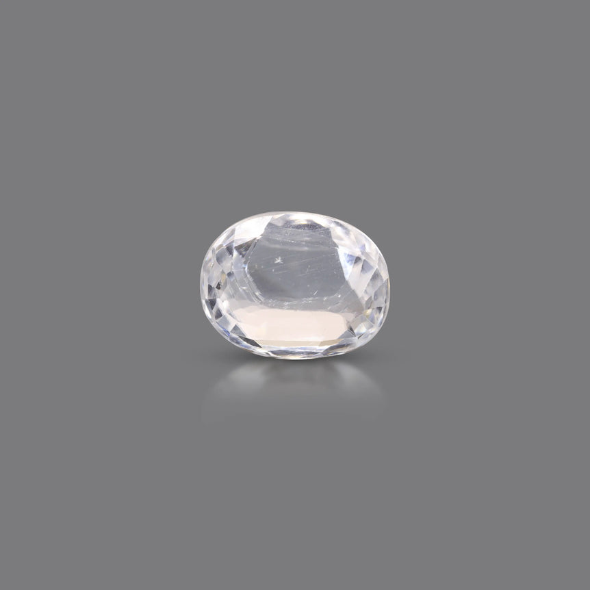 White Zircon - 3.85 Carat