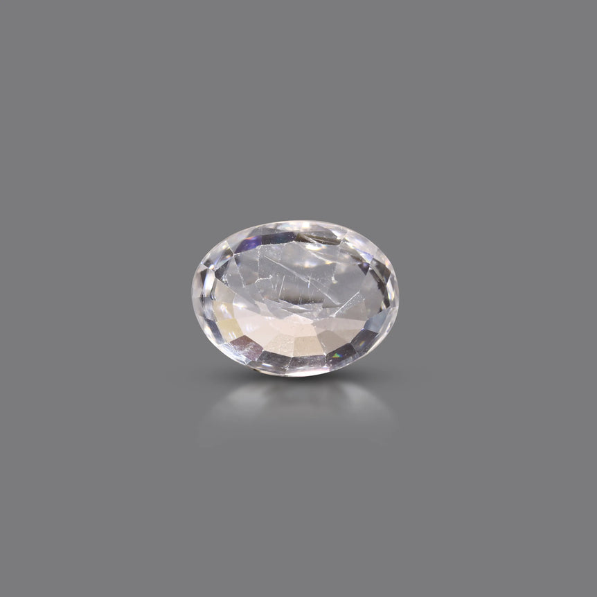 White Zircon - 4.55 Carat