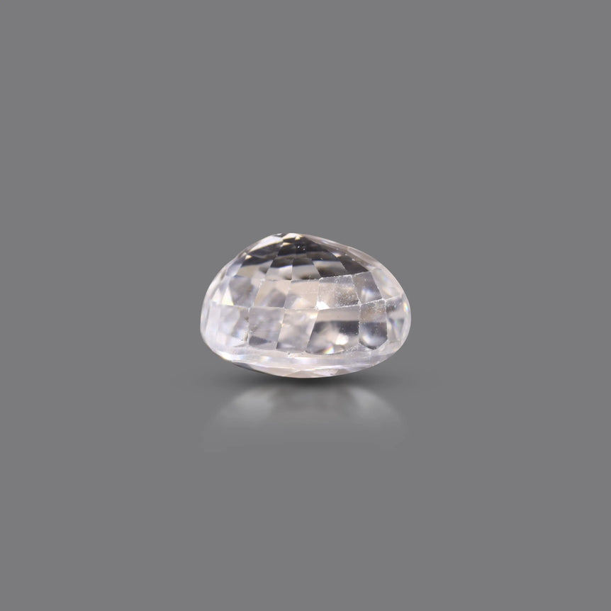 White Zircon - 3.95 Carat