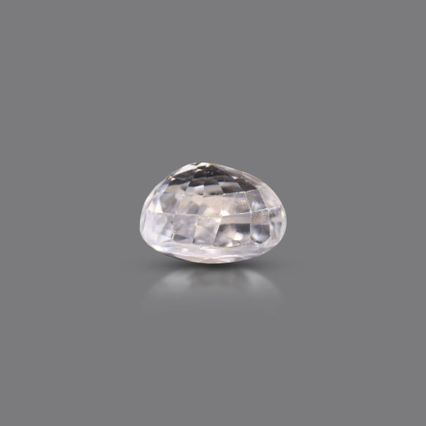 White Zircon - 3.95 Carat