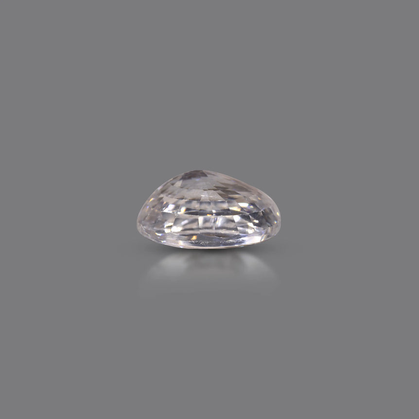 White Zircon - 12.4 Carat