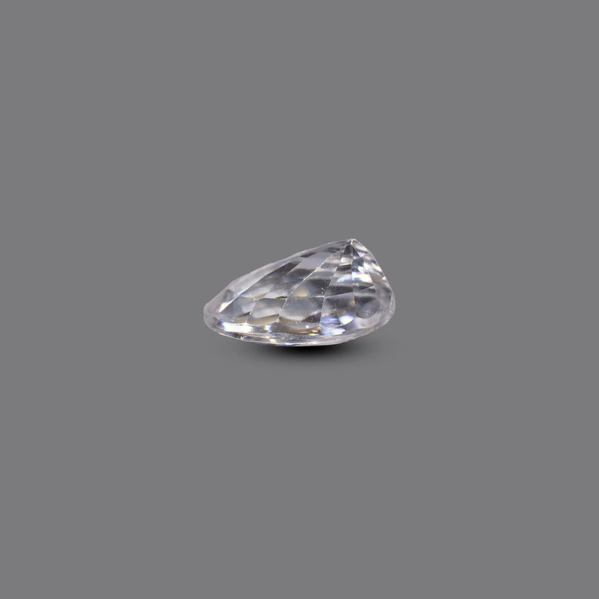 White Zircon - 4.3 Carat