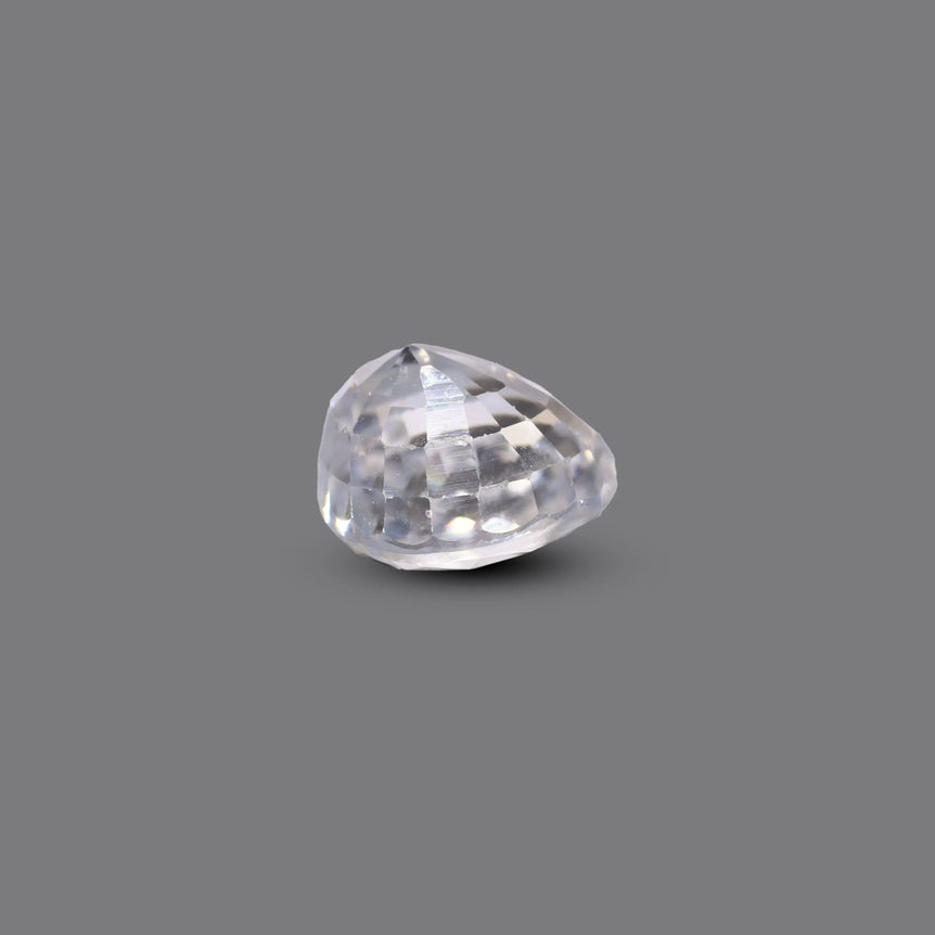 White Zircon - 4.3 Carat