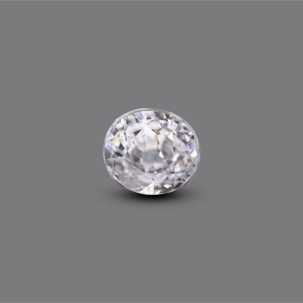 White Zircon (Jarkan) - 3.95 Carat - Pramogh