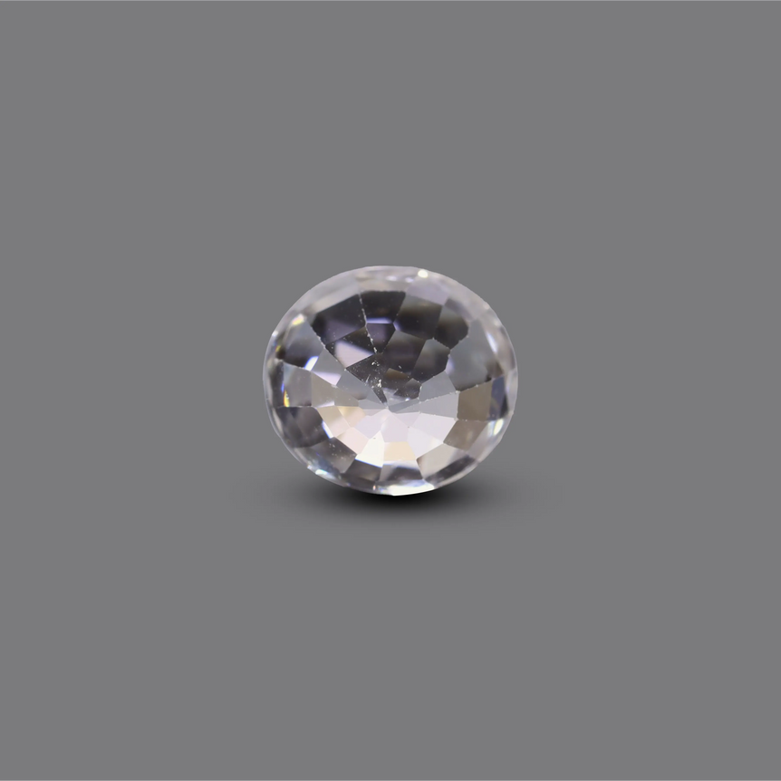 White Zircon - 3.95 Carat