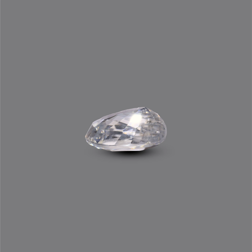 White Zircon - 4 Carat