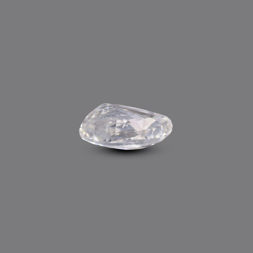 White Zircon - 4.4 Carat