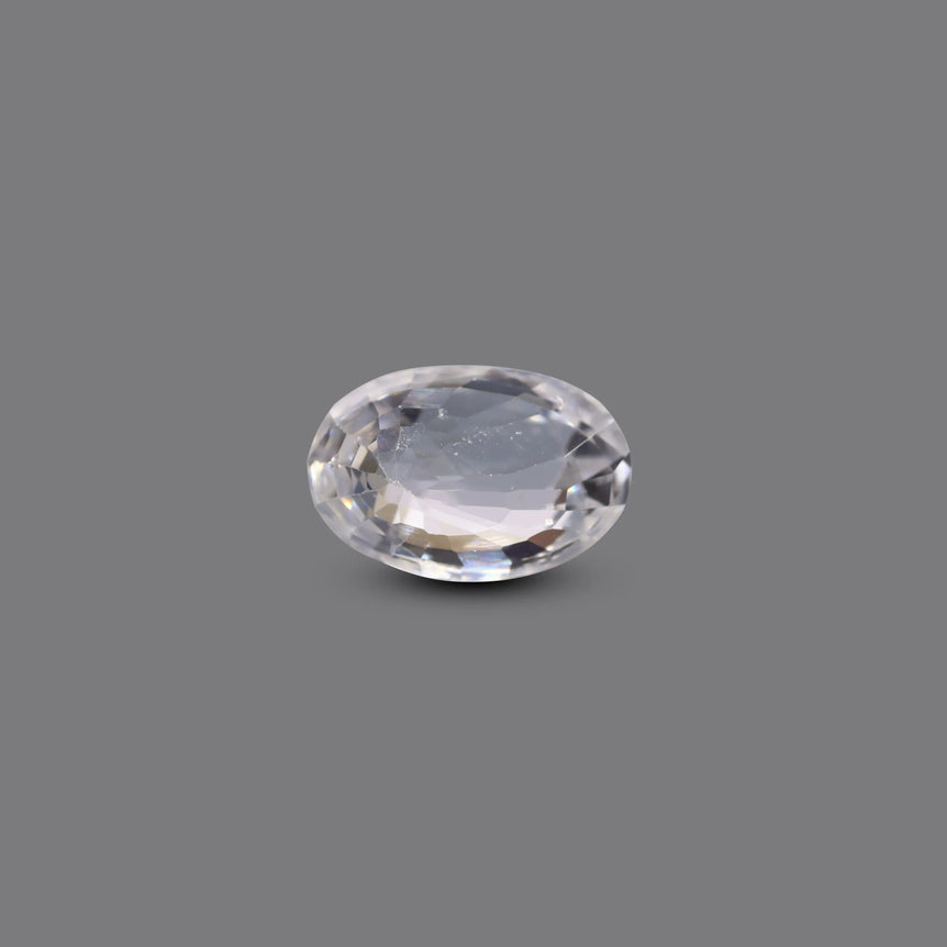 White Zircon - 3.95 Carat
