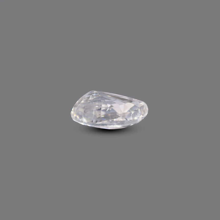 White Zircon - 3.95 Carat