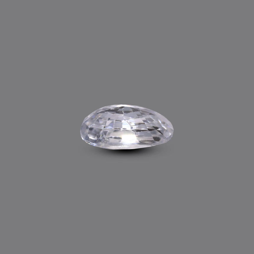 White Zircon - 4.45 Carat