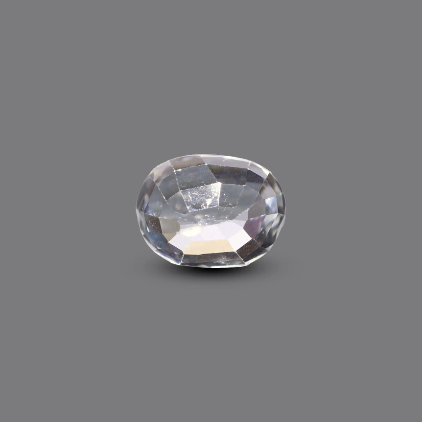 White Zircon - 4.1 Carat