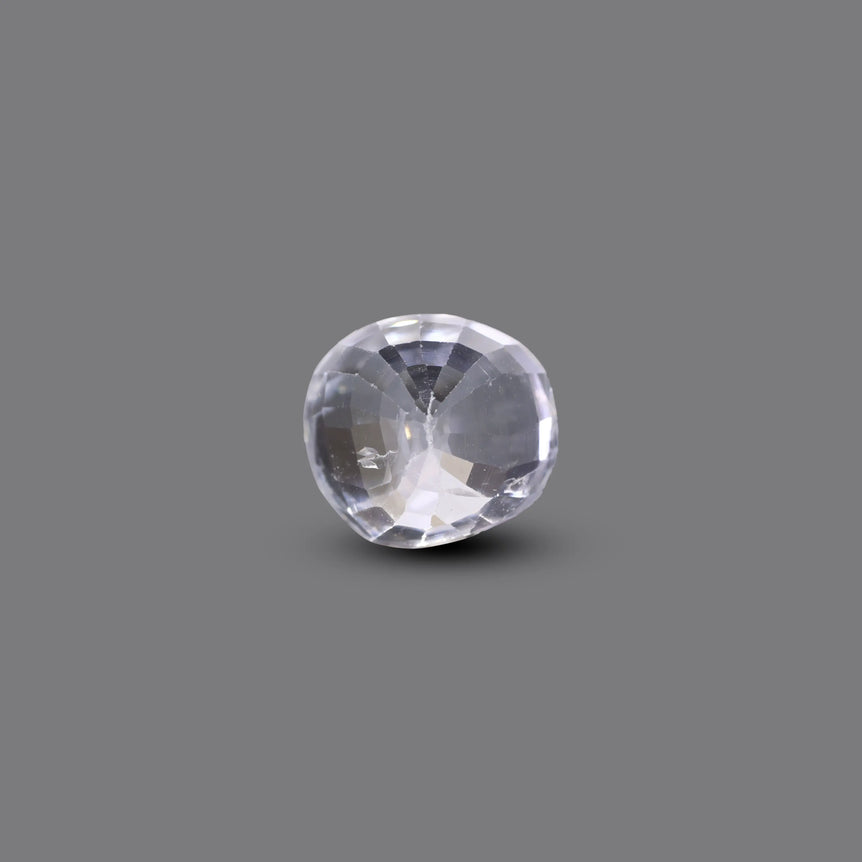 White Zircon - 3.95 Carat