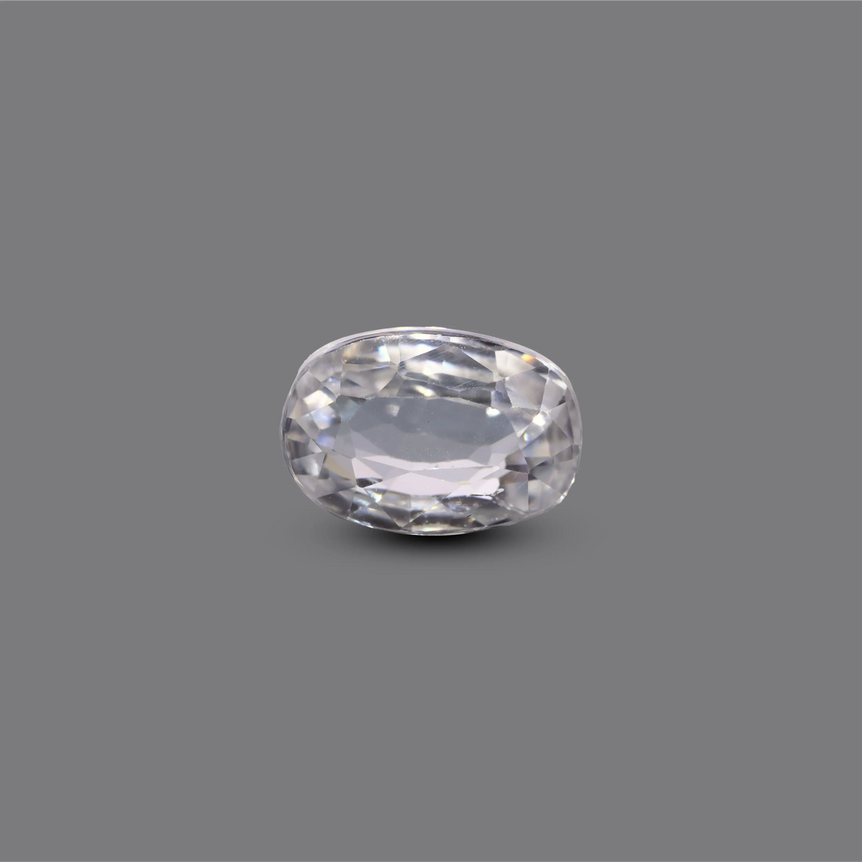 White Zircon (Jarkan) - 3.95 Carat - Pramogh