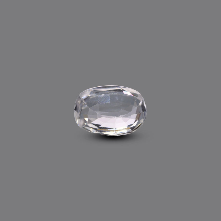 White Zircon - 3.95 Carat