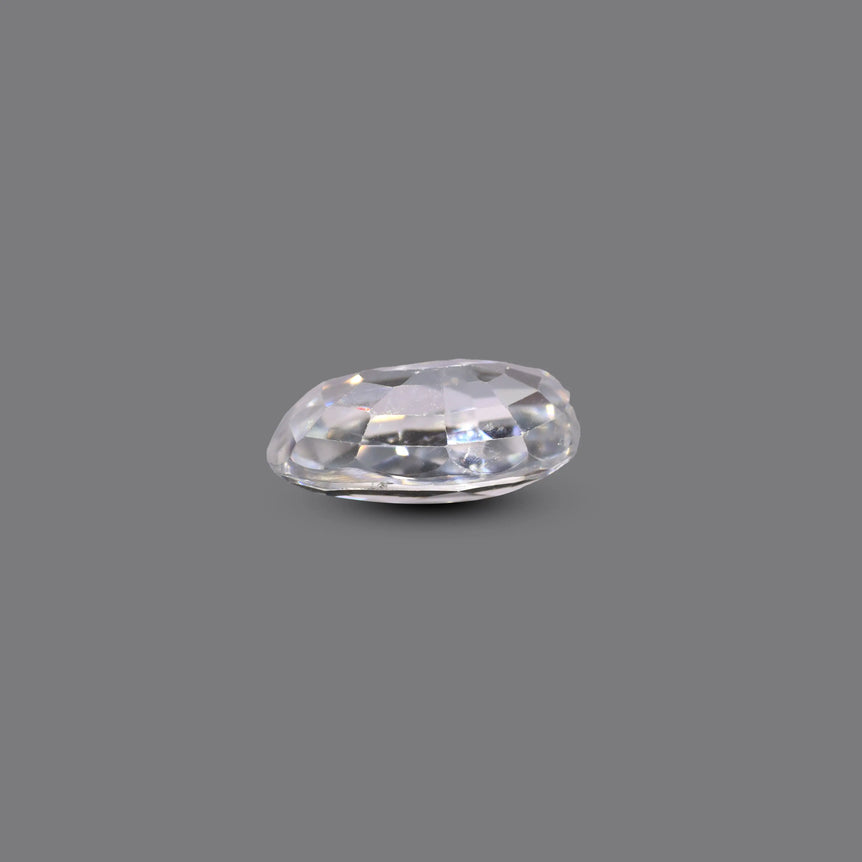 White Zircon - 3.95 Carat