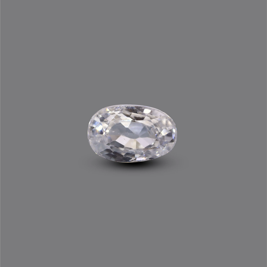 White Zircon (Jarkan) - 4.15 Carat - Pramogh