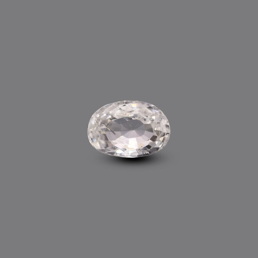 White Zircon (Jarkan) - 4.3 Carat - Pramogh