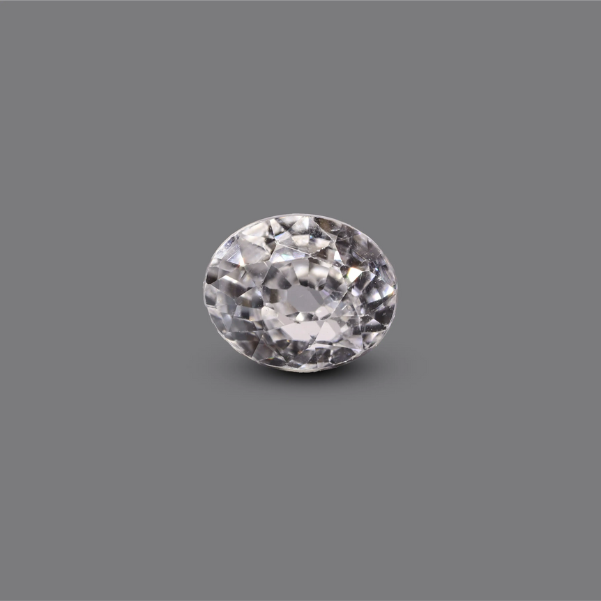 White Zircon (Jarkan) - 4.45 Carat - Pramogh