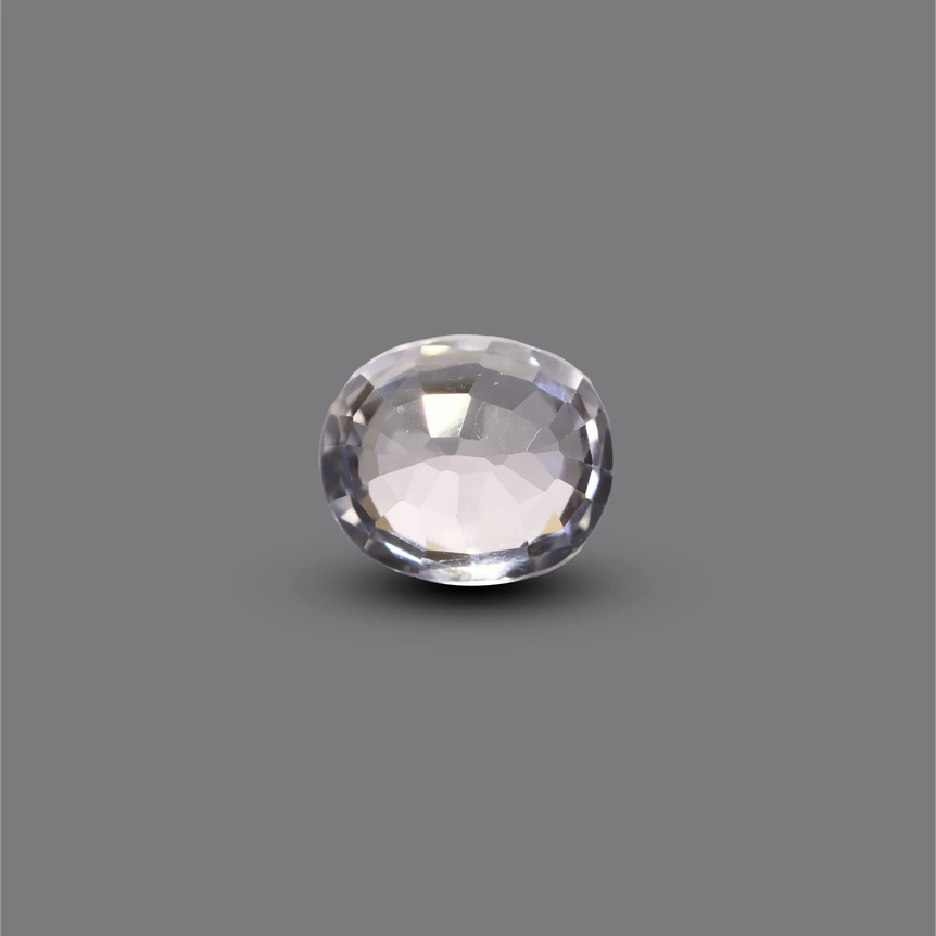 White Zircon - 4.45 Carat