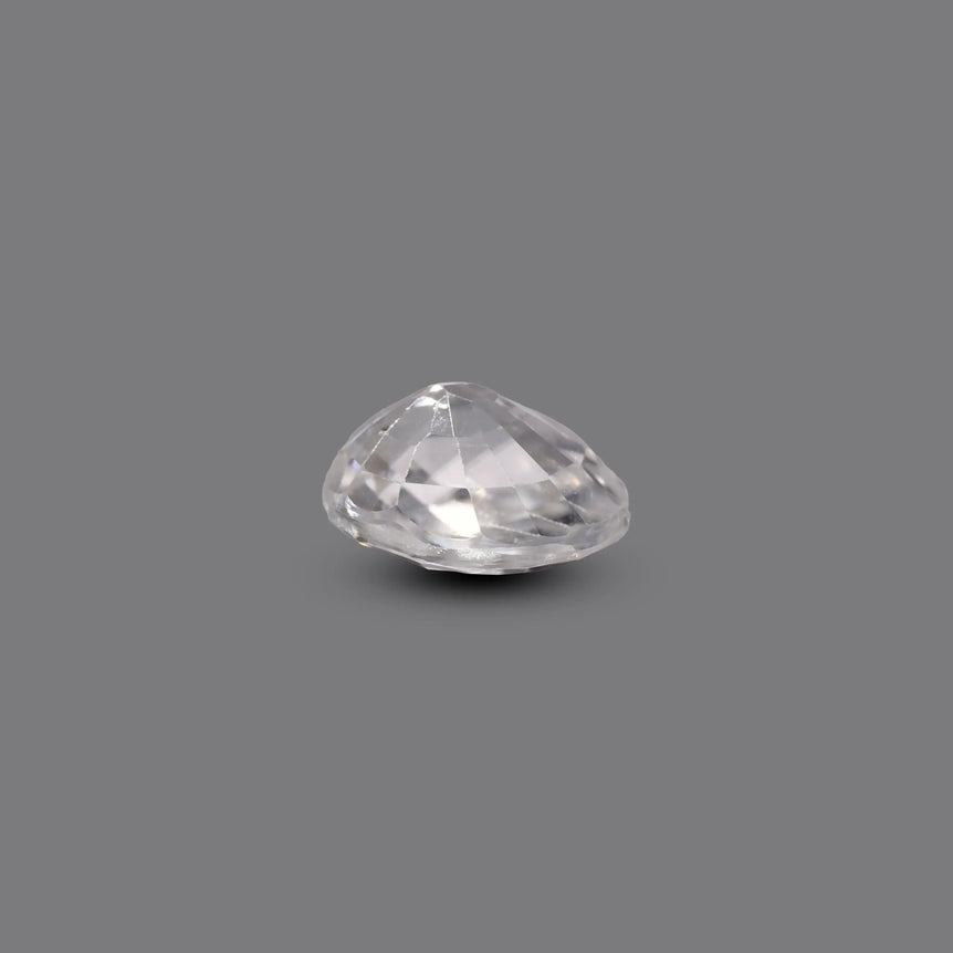 White Zircon - 4.45 Carat