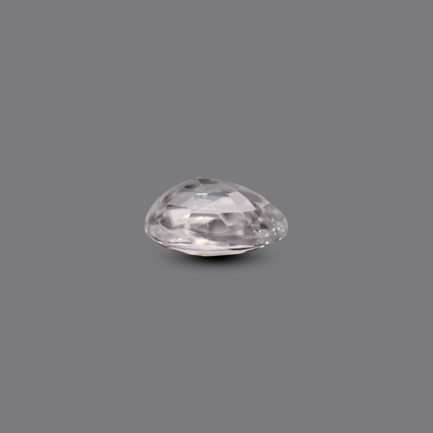 White Zircon - 3.95 Carat