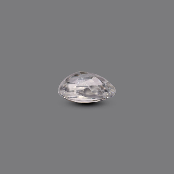 White Zircon - 3.95 Carat