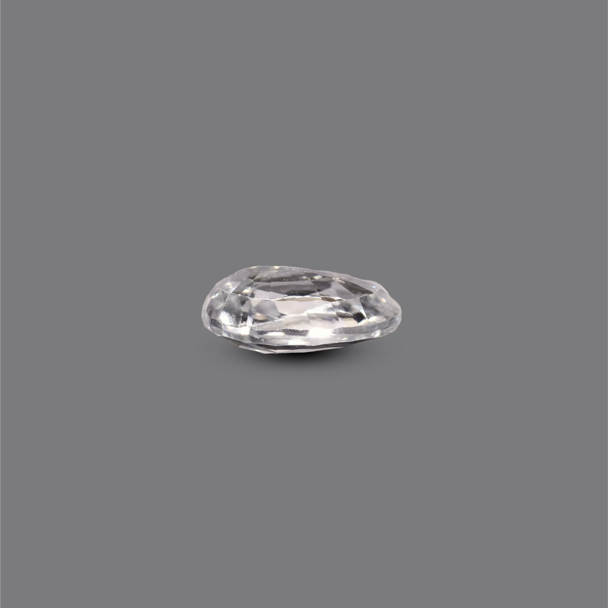 White Zircon - 4.35 Carat