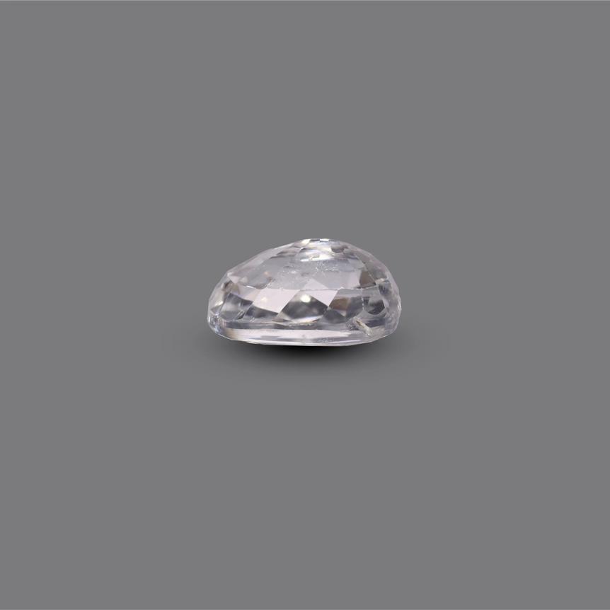 White Zircon - 4.4 Carat