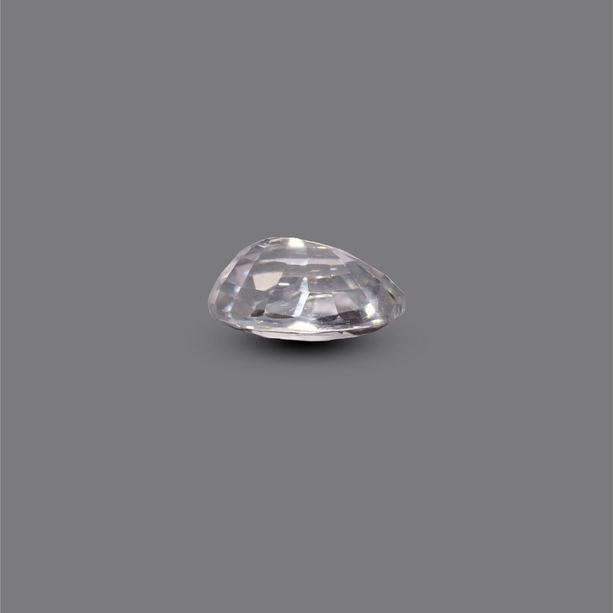 White Zircon - 4.3 Carat