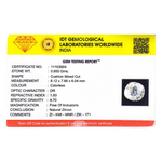 White Zircon - 4.25 Carat